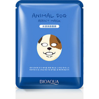 Тканевая увлажняющая маска для лица BioAqua Animal Dog (с экстрактом центелы азиатской)