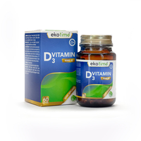 Капсулы Ekotime "Витамин D3 (5000 МЕ)" 