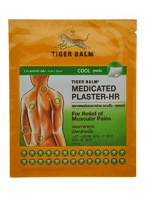Охлаждающий обезболивающий тигровый пластырь Medicated Plaster Cool TIGER BALM