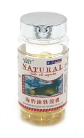 Капсулы NATURAL "Жир морского котика" (Seals oil)