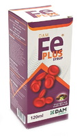 Сироп "FE PLUS" со вкусом шоколада и ванили - для восполнения недостатка железа и витаминов группы В у детей и взрослых