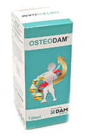 Сироп "OsteoDAM" (кальций, магний, витамин D3, цинк) - для здоровья мышц, костей